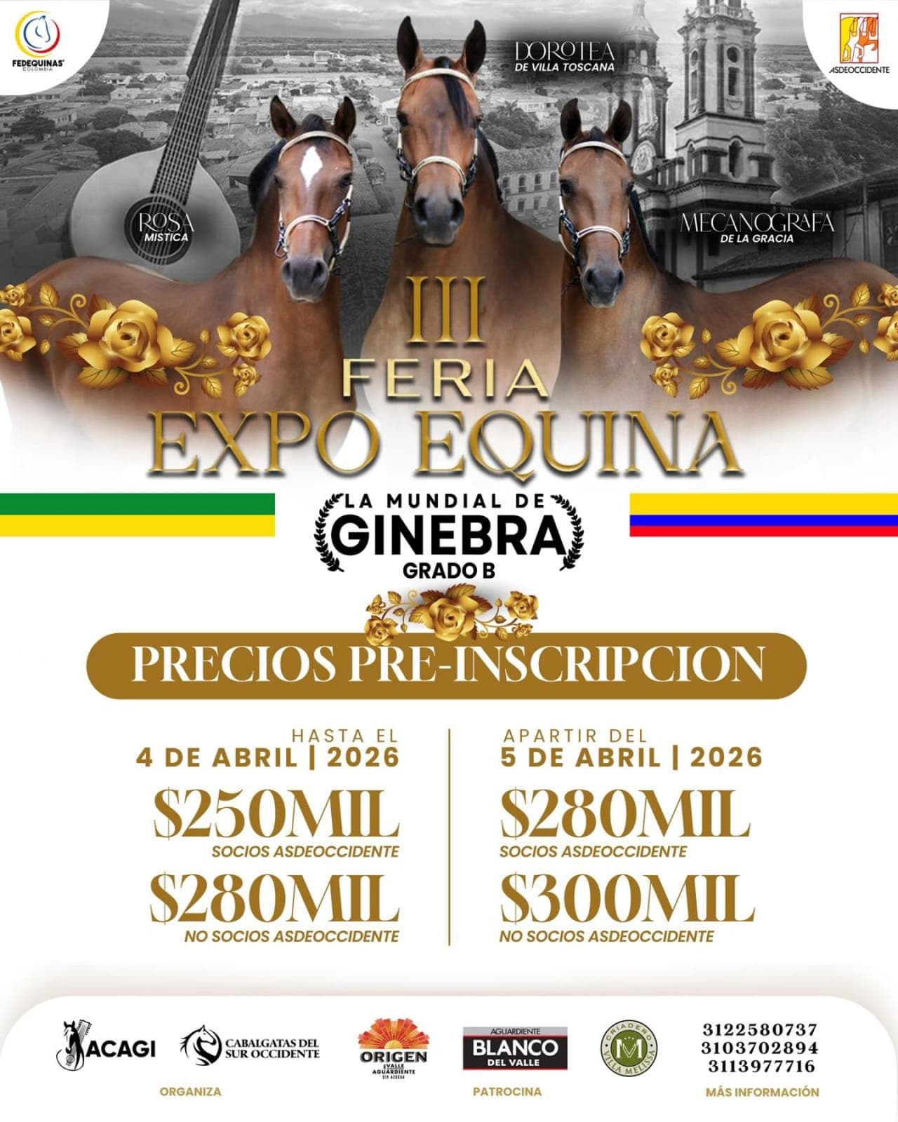 III Feria Expo Equina Ginebra "La Mundial" 2026