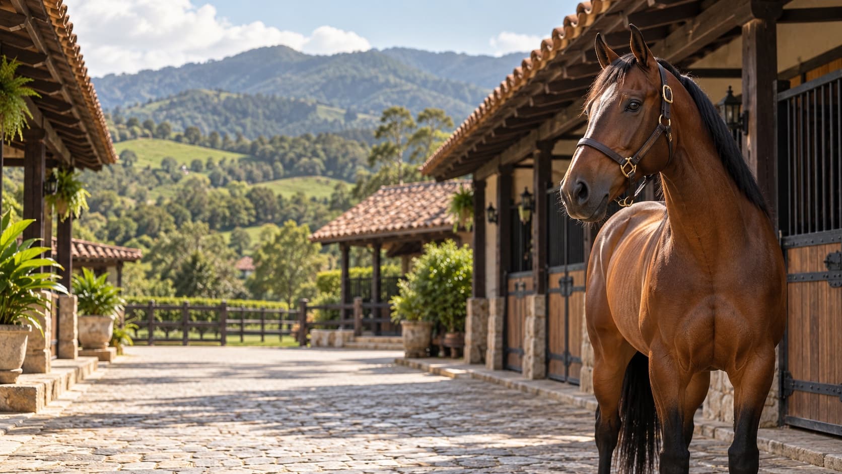 Caballo en una pesebrera (imagen ilustrativa)
