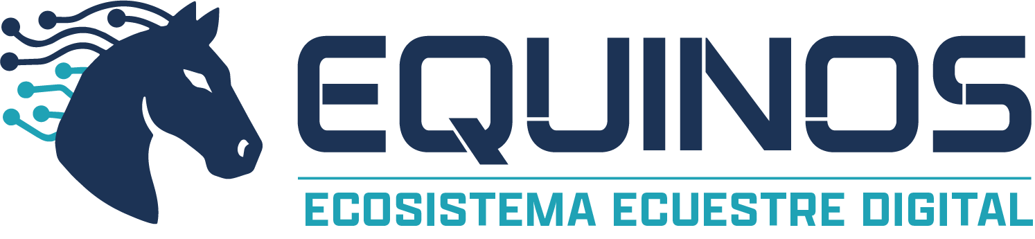 Equinos - Logo horizontal de la plataforma equina